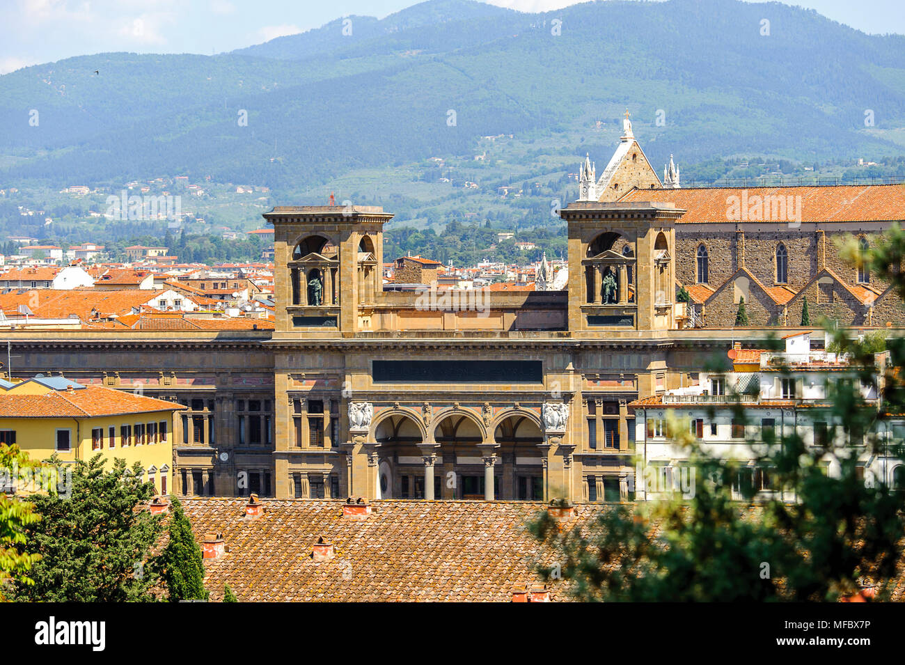 Historischen Zentrum von Florenz, Italien. UNESCO-Heriage. Stockfoto
