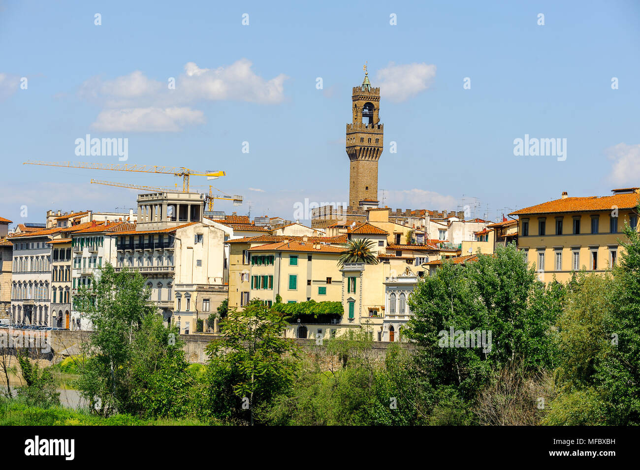 Historischen Zentrum von Florenz, Italien. UNESCO-Heriage. Stockfoto