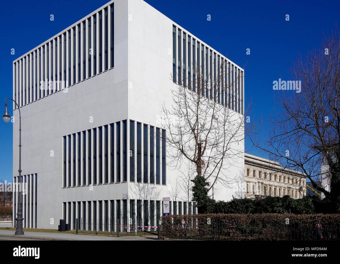 München Dokumentationszentrum für die Geschichte des Nationalsozialismus, ein Museum dokumentiert die Geschichte des NS-Regimes in Deutschland Stockfoto