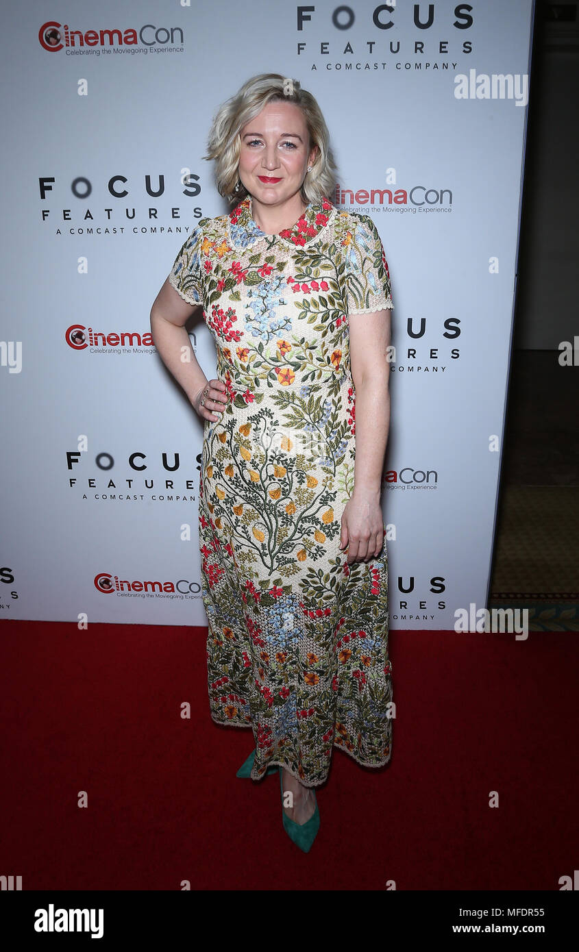 Las Vegas, NV, USA. 25 Apr, 2018. 25. April 2018 - Las Vegas, NV-Josie Rourke. 2018 CinemaCon Focus Features Präsentation im Caesars Palace. Photo Credit: MJT/AdMedia Credit: Mjt/AdMedia/ZUMA Draht/Alamy leben Nachrichten Stockfoto