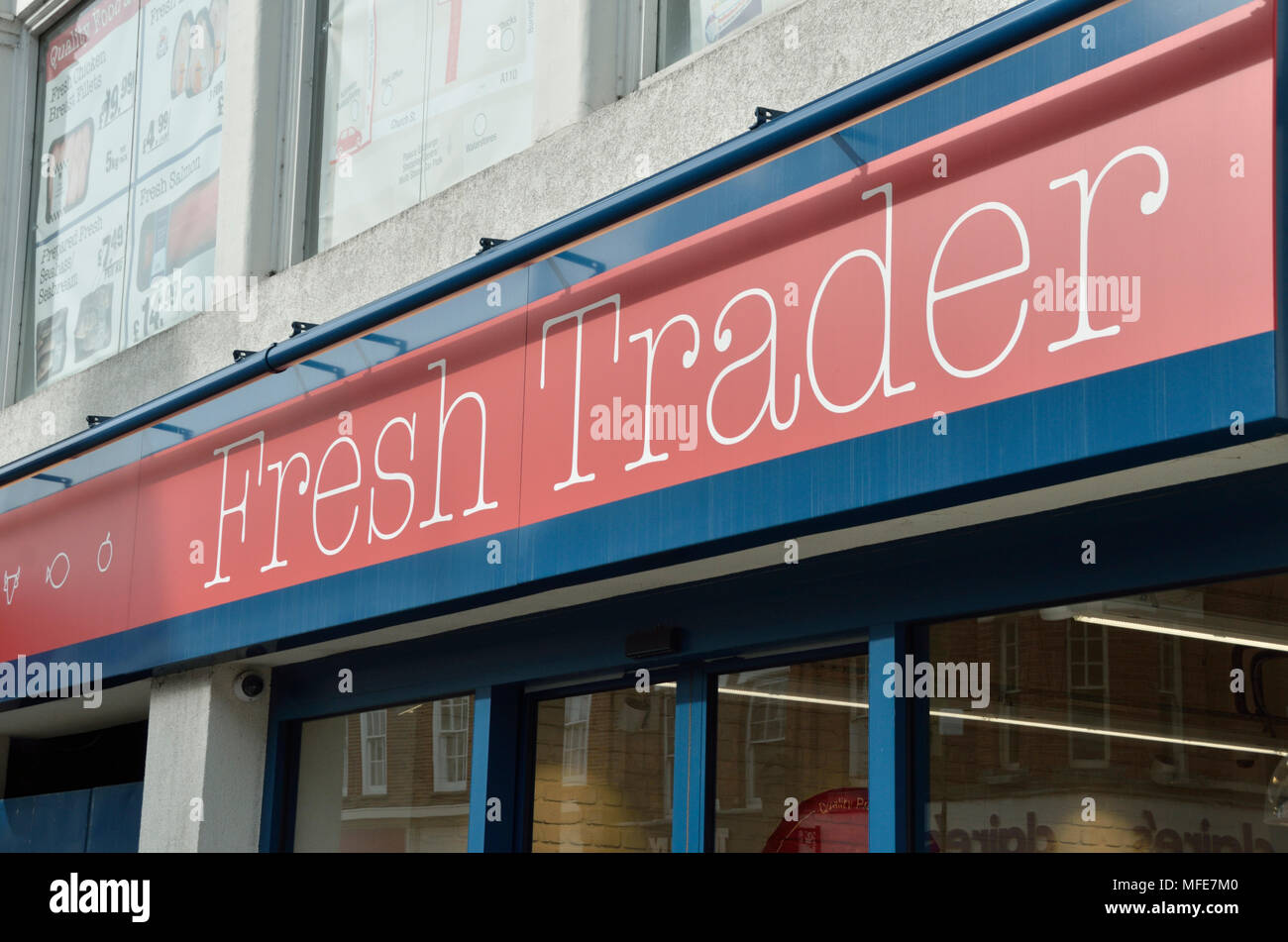 Frische Trader Cash and Carry in Enfield, London, UK. Stockfoto