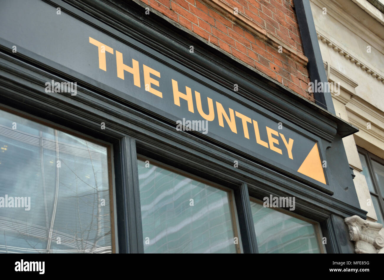 Die Huntley UCL University College London Pub, London, UK. Stockfoto