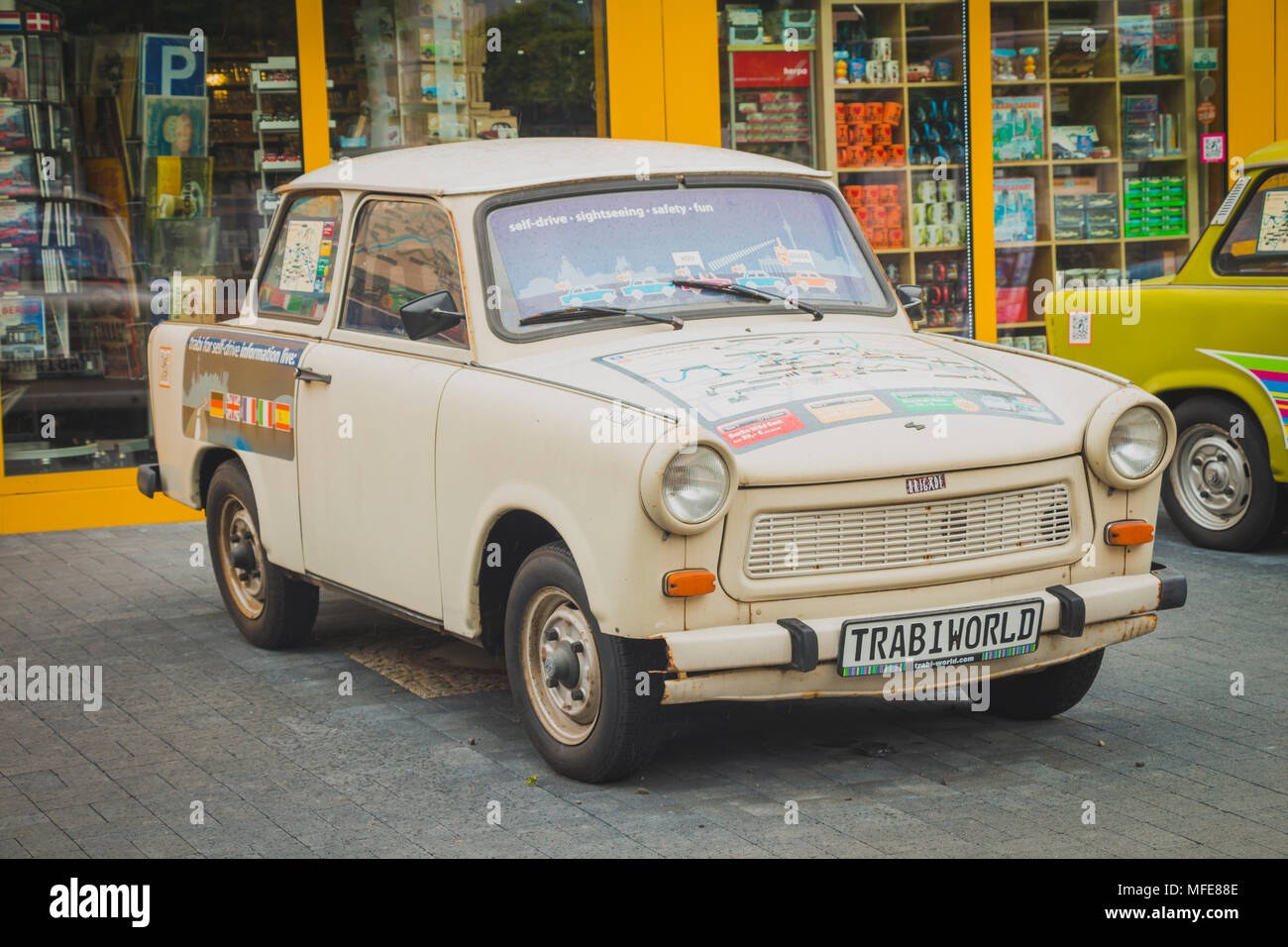 Trabant old car from east -Fotos und -Bildmaterial in hoher Auflösung ...
