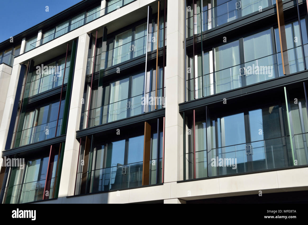 Den Chilterns W1 Luxury Apartments, Marylebone, London, UK. Stockfoto