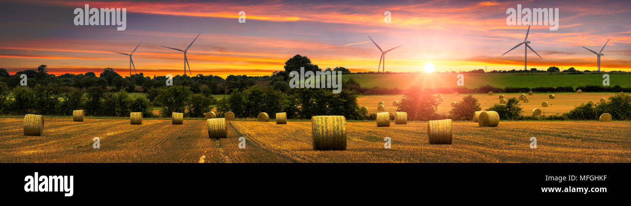 Penny Hill Windpark Thurcroft, Rotherham, South Yorkshire. Stockfoto