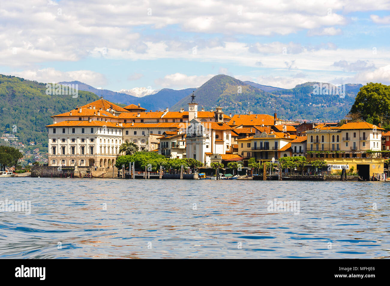 Isola Bella Bella (Insel), Lago Maggiore, Italien Stockfoto
