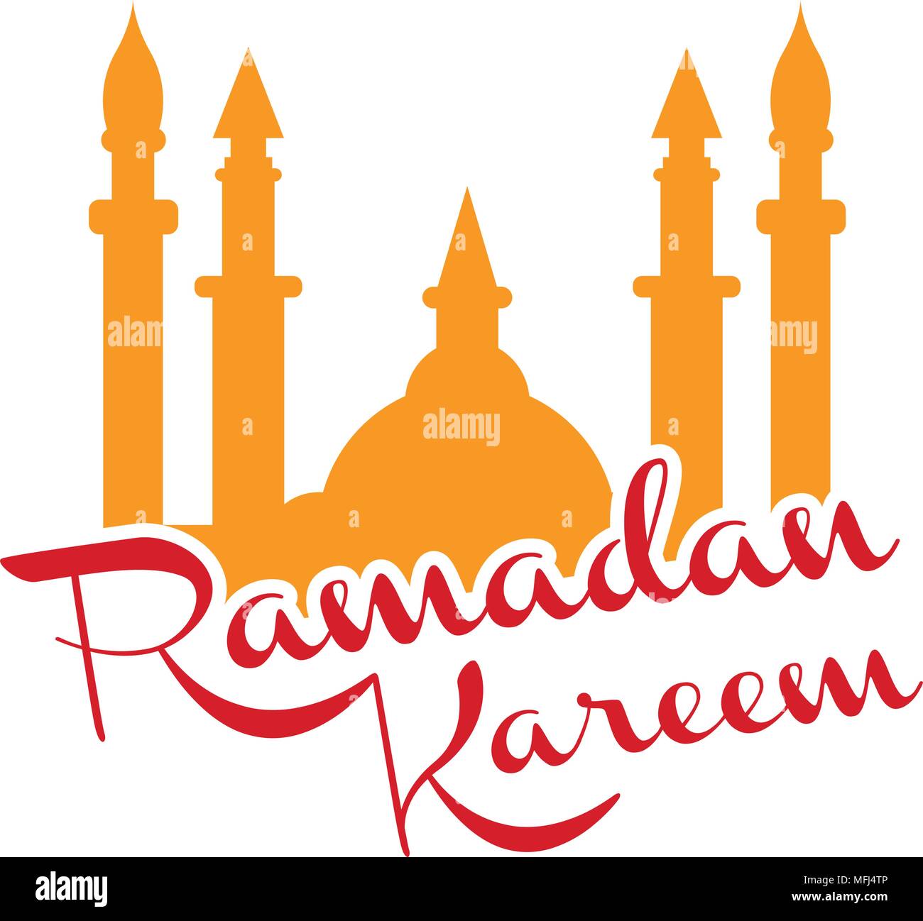 Ramadan Kareem grafik design Stock Vektor