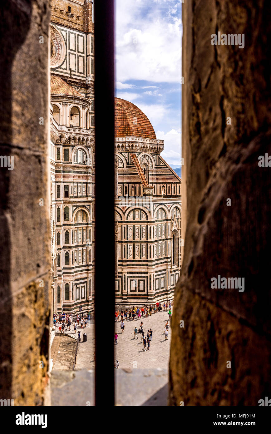 Florenz, Italien im Sommer. Stockfoto