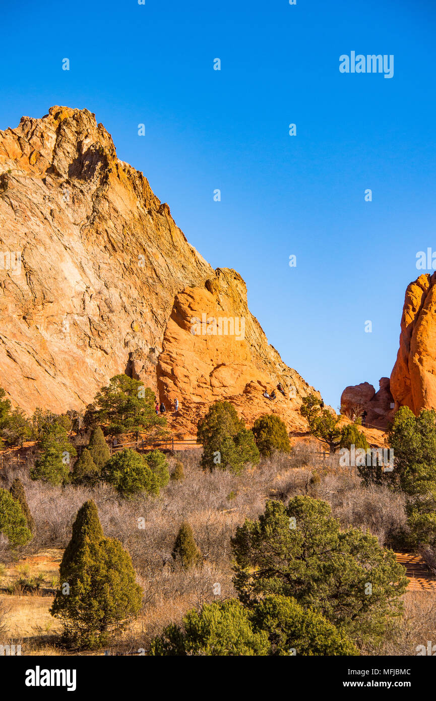 Der Garten der Götter in Colorado Springs, Colorado, USA Stockfoto
