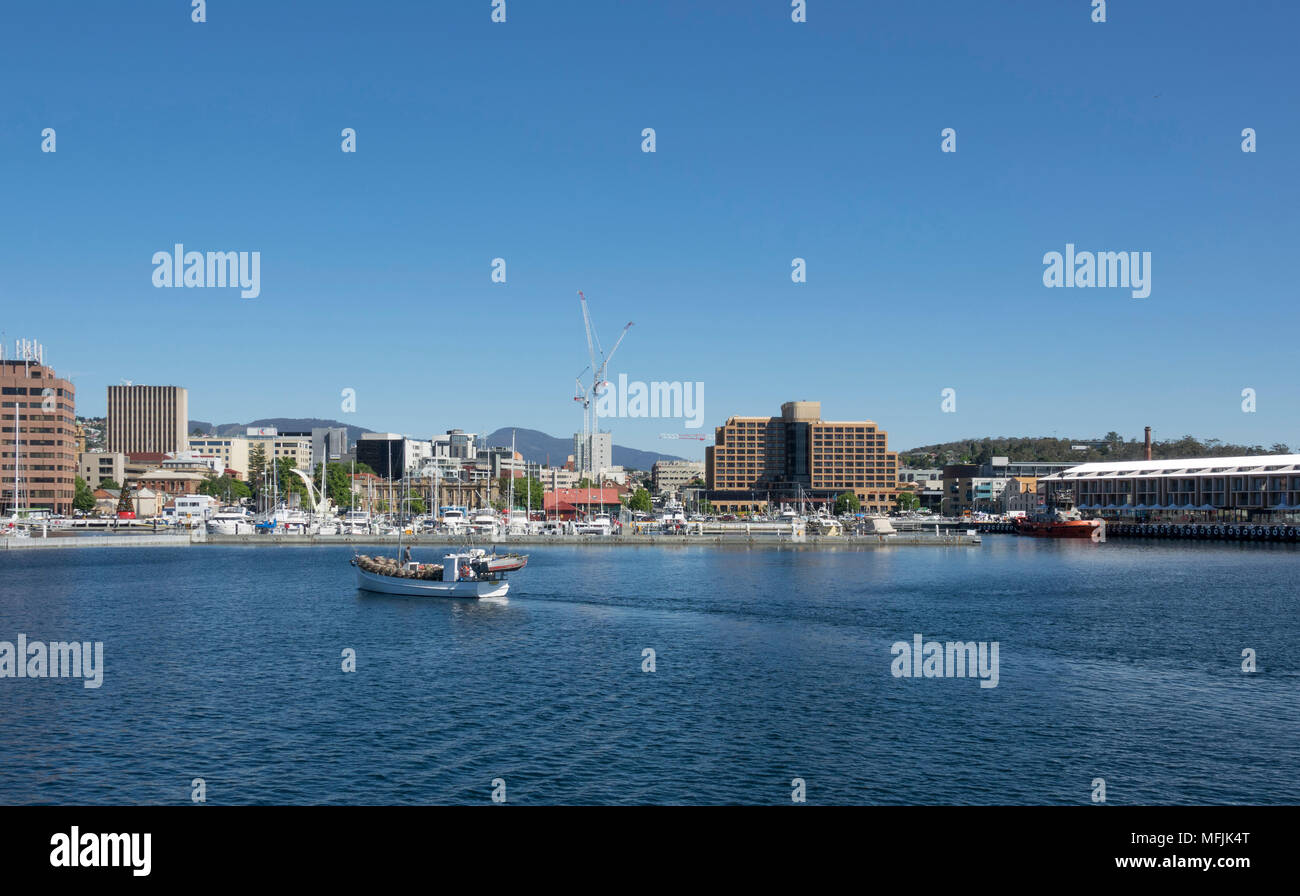 Waterfront, Hobart, Tasmanien, Australien, Pazifik Stockfoto