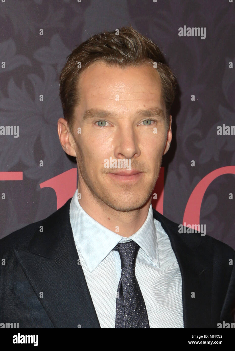 Hollywood, Ca. 25 Apr, 2018. Benedict Cumberbatch an's Showtime Patrick Melrose Premiere auf der Linwood Dunn Theater in Hollywood, Kalifornien am 25. April 2018. Credit: Faye Sadou/Medien Punch/Alamy leben Nachrichten Stockfoto