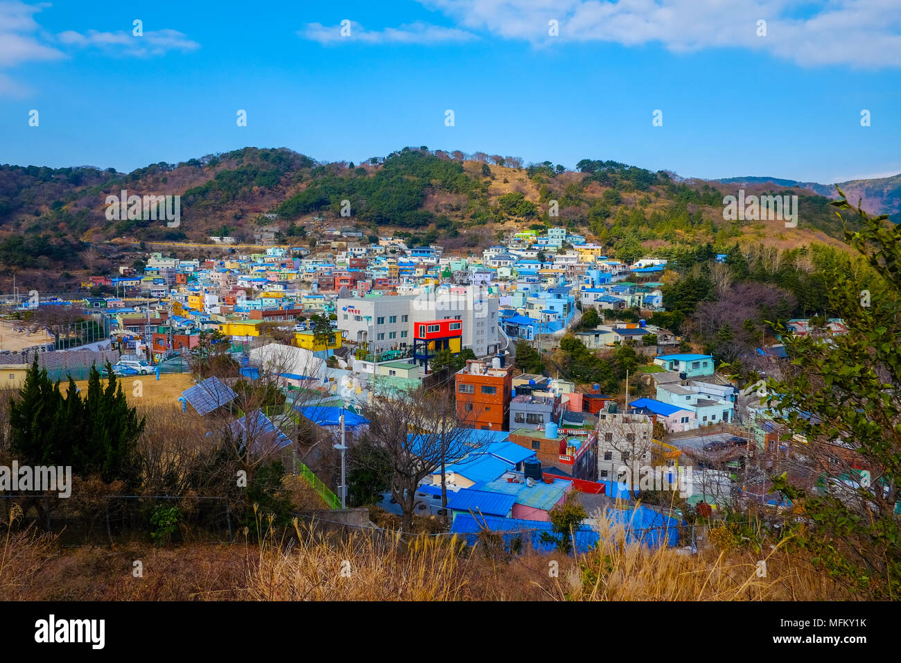 Gamcheon Culture Village, Busan, Südkorea Stockfoto