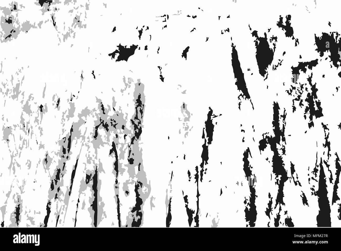 Zerknitterte Stoff dot und Getreide Hintergrund. Schwarze und weiße Vektor Textur Vorlage für Overlay Artwork Stock Vektor