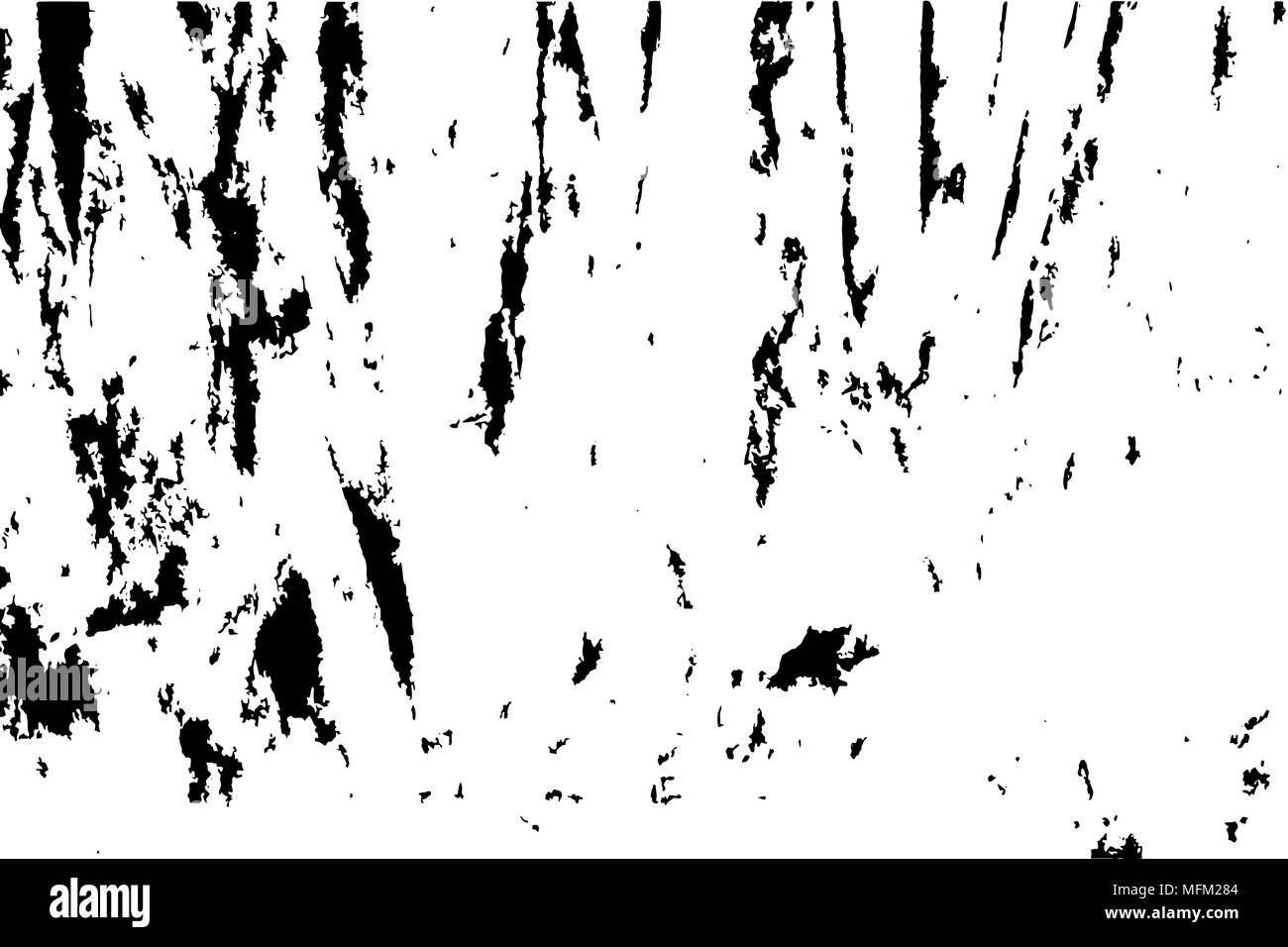 Zerknitterte Stoff grunge Hintergrund. Schwarze und weiße Vektor Textur Vorlage für Overlay Artwork Stock Vektor