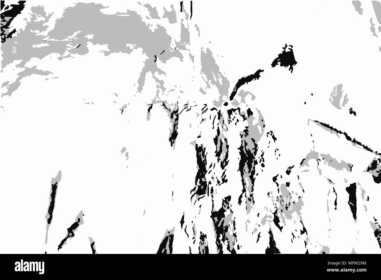 Folie Papier dot und Getreide vektor Textur für Overlay Artwork. Grunge Effekt Hintergrund Stock Vektor