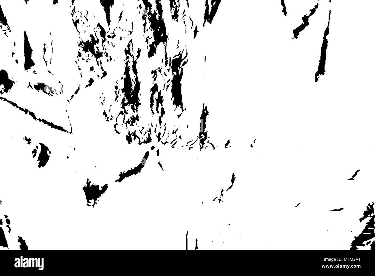 Folie Papier zerknittert Vektor Textur für Overlay Artwork. Grunge Effekt Hintergrund Stock Vektor