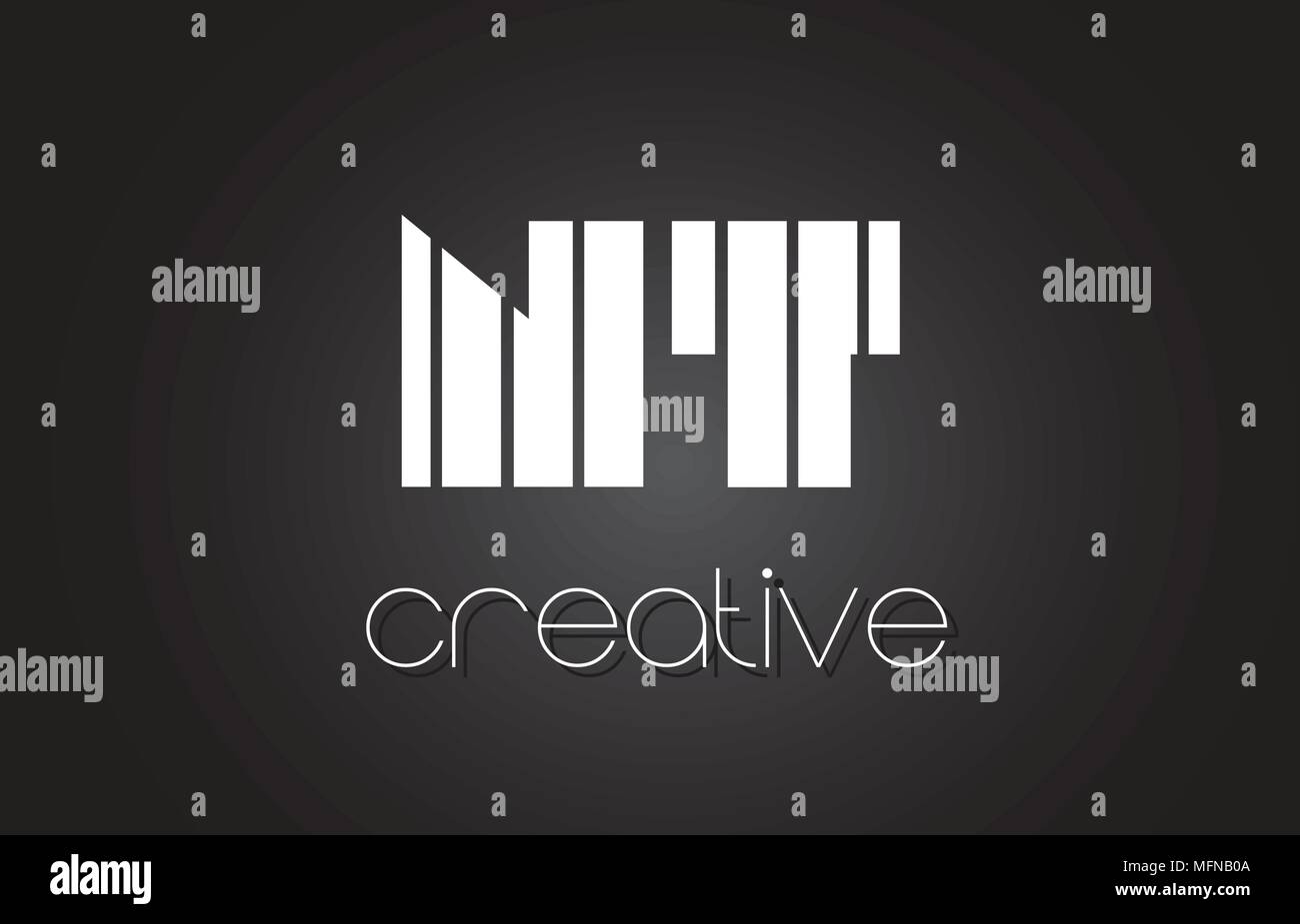 NT N T Kreatives Schreiben Logo Design mit schwarzen und weißen Linien. Stock Vektor
