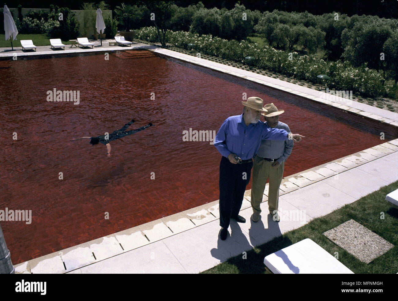 Les Cotelettes Frankreich Philippe Noiret, Michel Bouquet Regie: Bertrand Blier Stockfoto