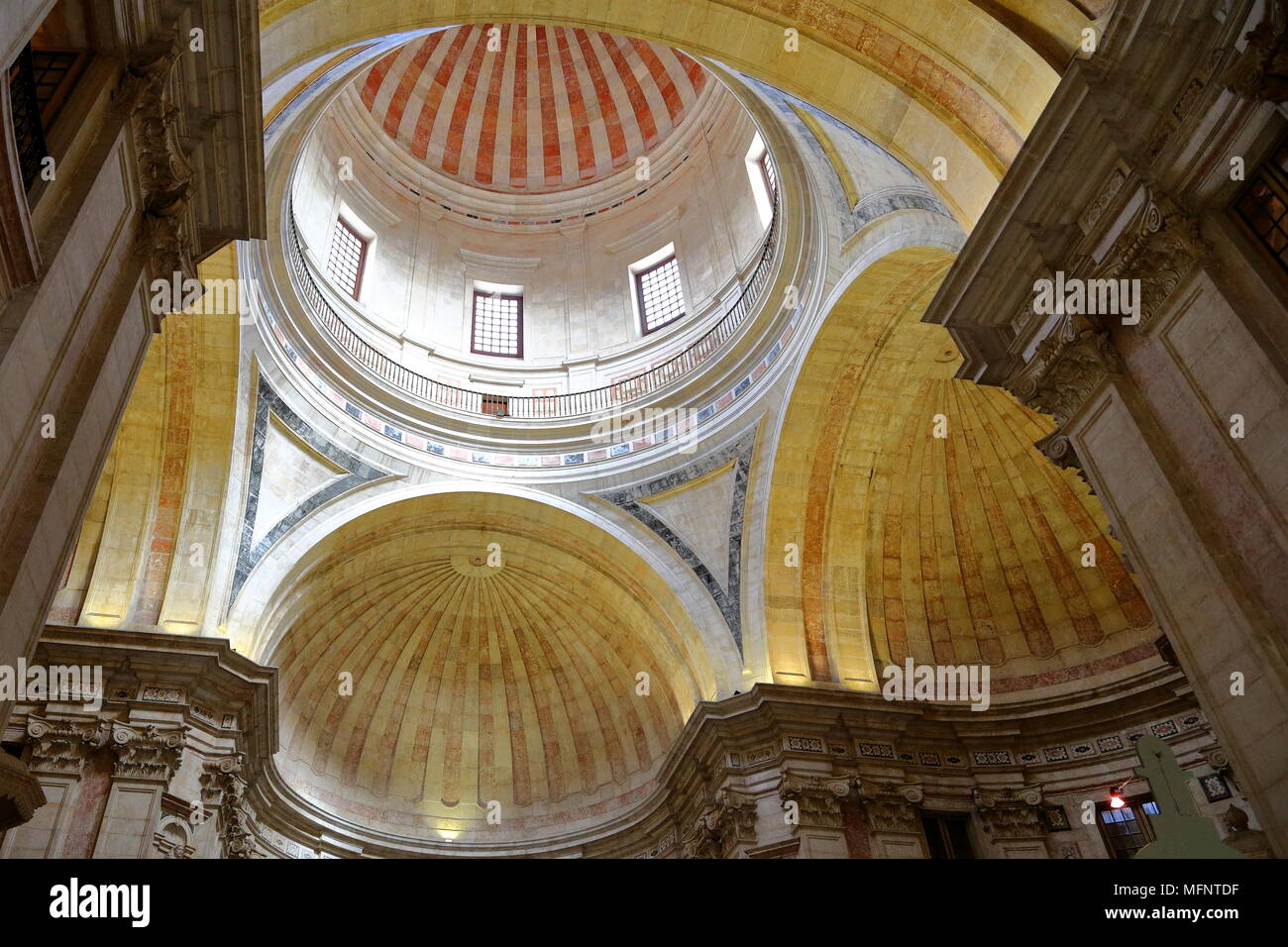 Kuppel des nationalen Pantheon (Santa Engracia Kirche), Lissabon, Portugal Stockfoto