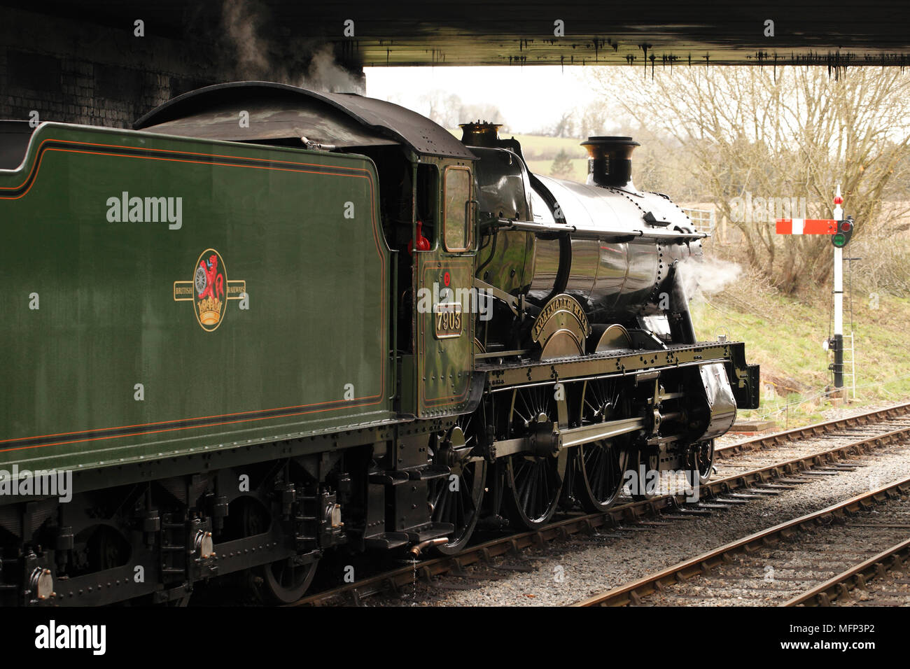 Gloucestershire und Warwickshire Steam Railway Sammlung. Stockfoto