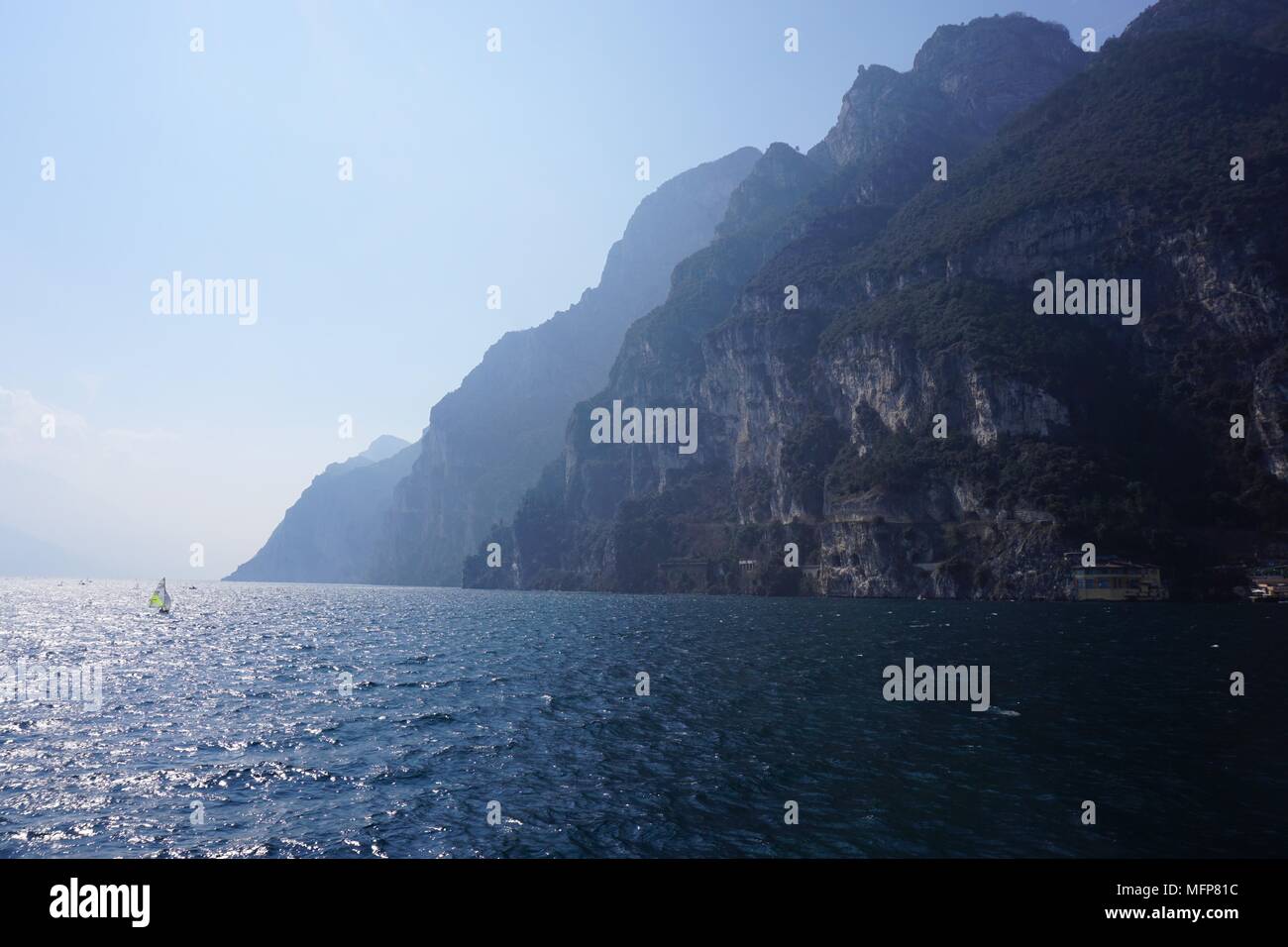 Riva del Garda, Gardasee, Italien Stockfoto