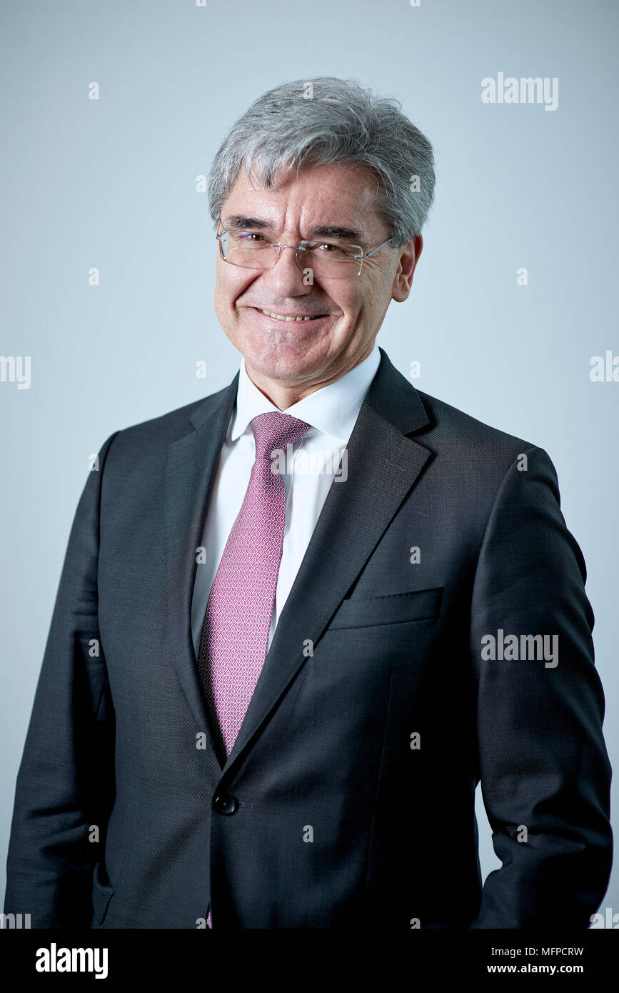 Joe Kaeser, CEO der Siemens AG Stockfoto