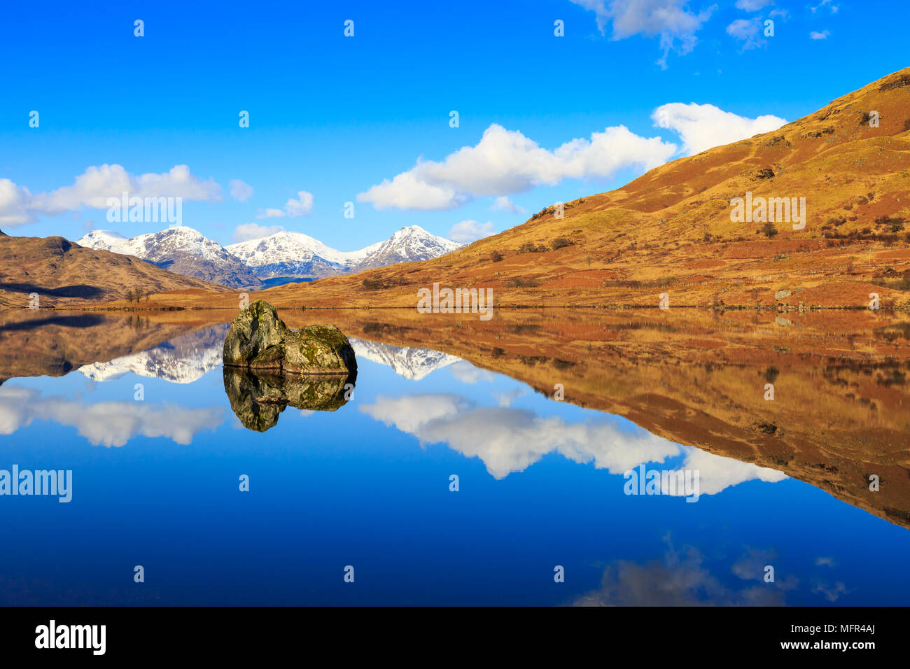 Loch Arklet Stockfoto