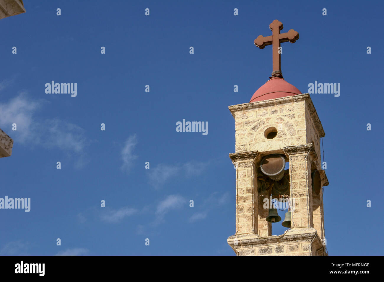 Israel, Nazareth, der griechisch-orthodoxen Kirche der Mariä Verkündigung, die Kirche St. Gabriel Stockfoto