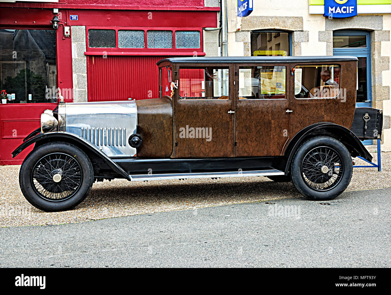 Unic Limousine Stockfoto