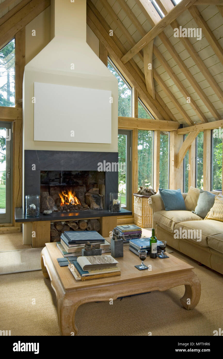 Freiliegende Holzbalken Stockfotos und -bilder Kaufen - Alamy