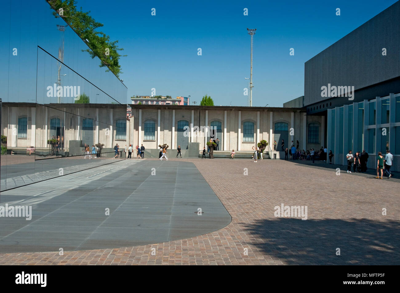 Italien, Lombardei, Mailand, Fondazione Prada Foundation von Rem Koolhaas Architekt Stockfoto