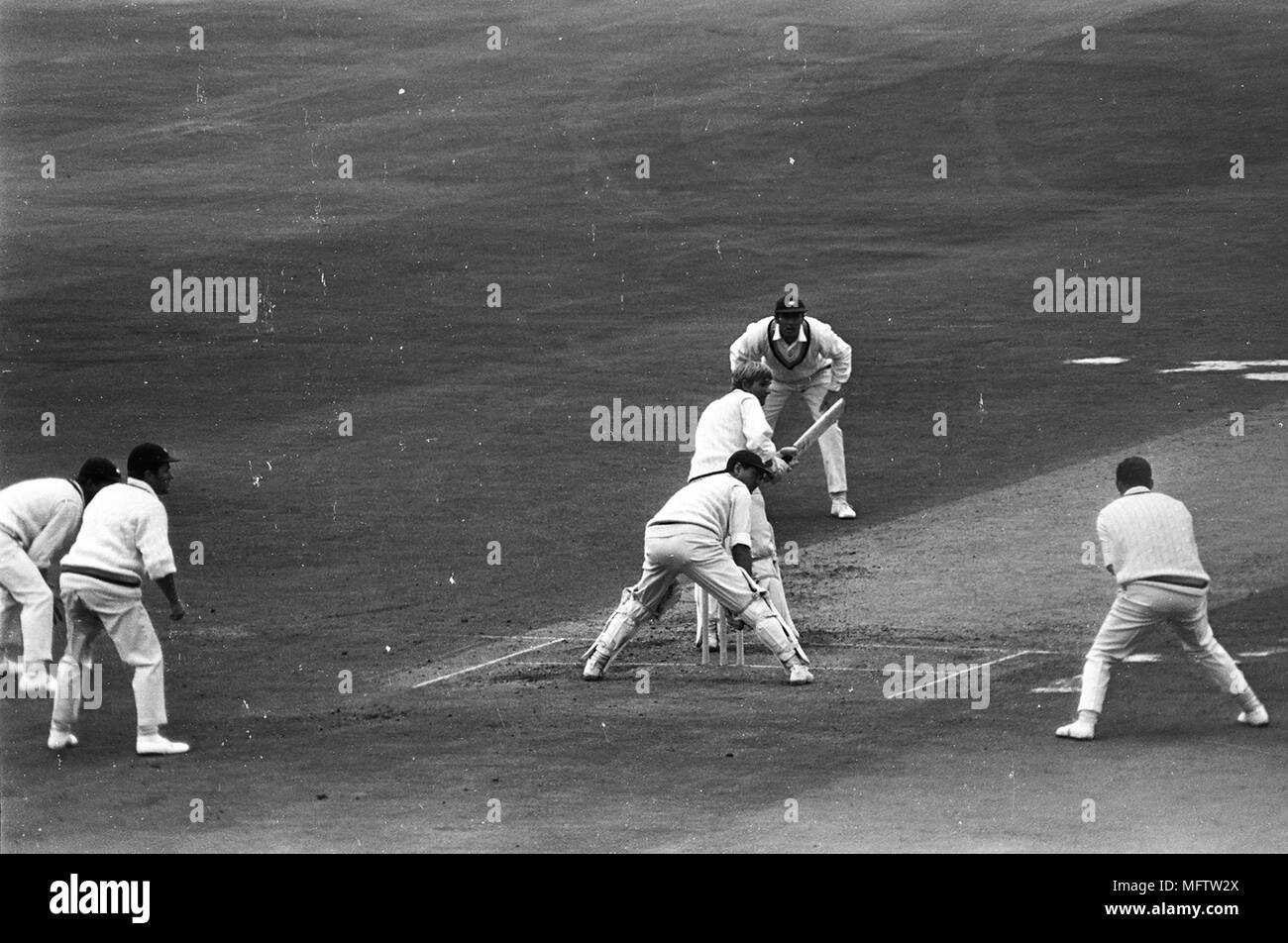 Yorkshire v Somerset Aug 1969 Stockfoto