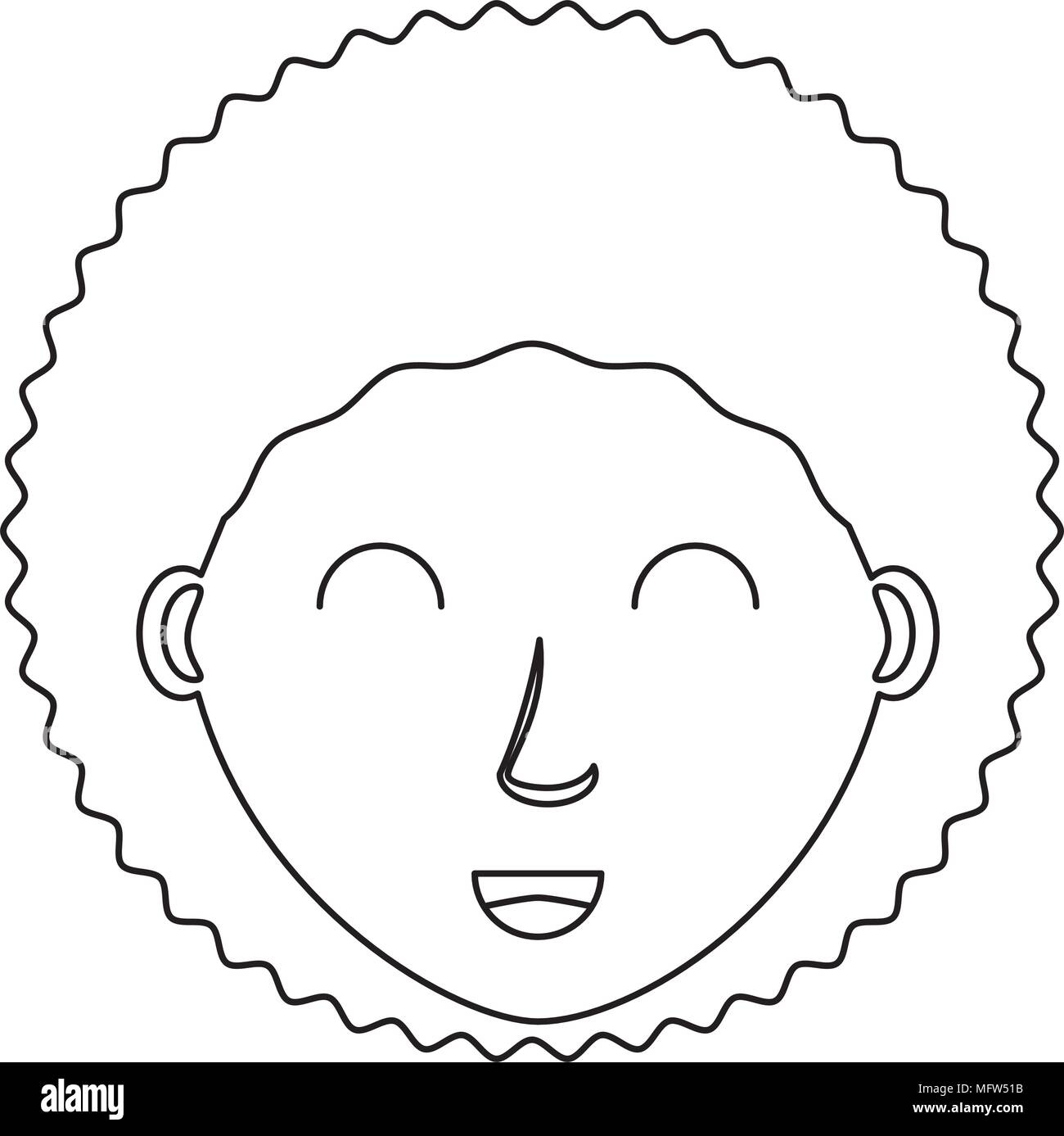 Cartoon Frau Mit Afro Frisur Auf Weißem Hintergrund Vector Illustration Stock Vektorgrafik Alamy 5915