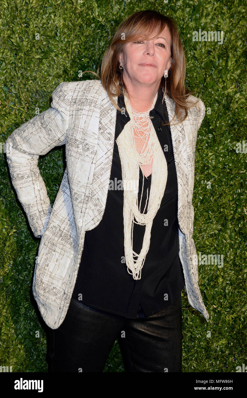 Jane Rosenthal die Teilnahme an der 13. jährlichen Tribeca Film Festival Chanel Abendessen im balthazar am 23. April 2018 in New York City. Stockfoto