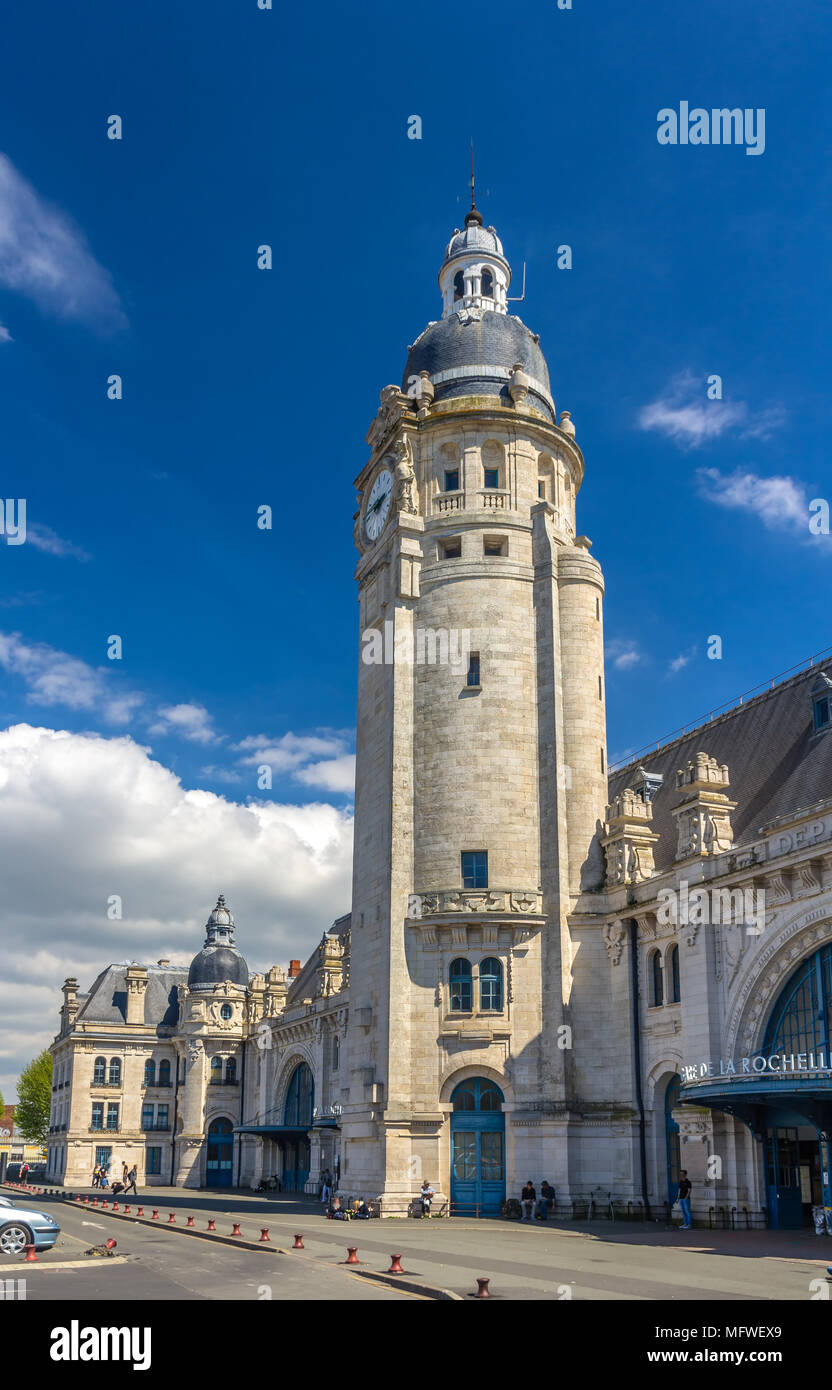 Gare de La Rochelle - Frankreich, Poitou-Charentes Stockfoto