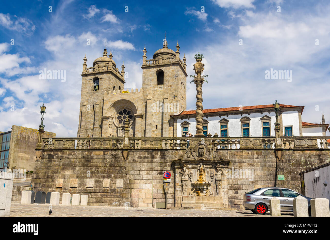 Se do Porto (Porto Kathedrale) - Portugal Stockfoto