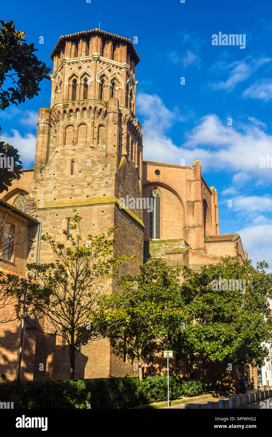 Couvent Des Augustins de Toulouse - Frankreich Stockfoto