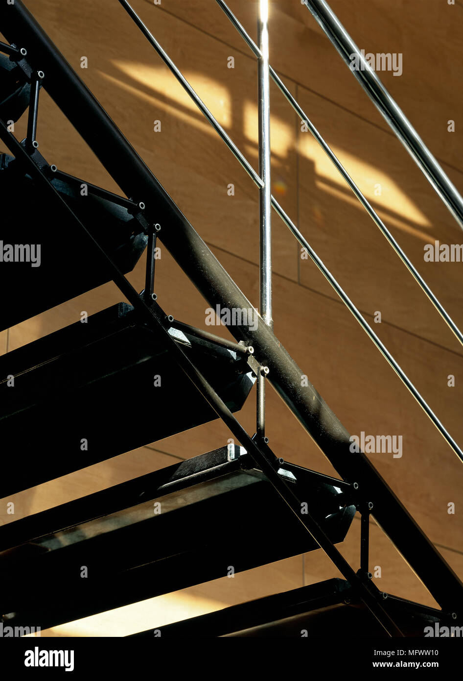 Teilansicht einer Treppe Stockfoto
