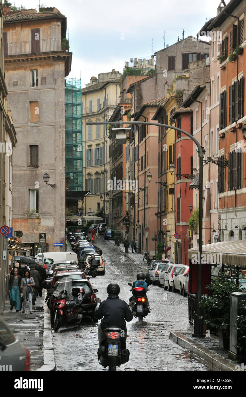Bezirk von Castel Sant'Angelo. Rom, Italien Stockfoto