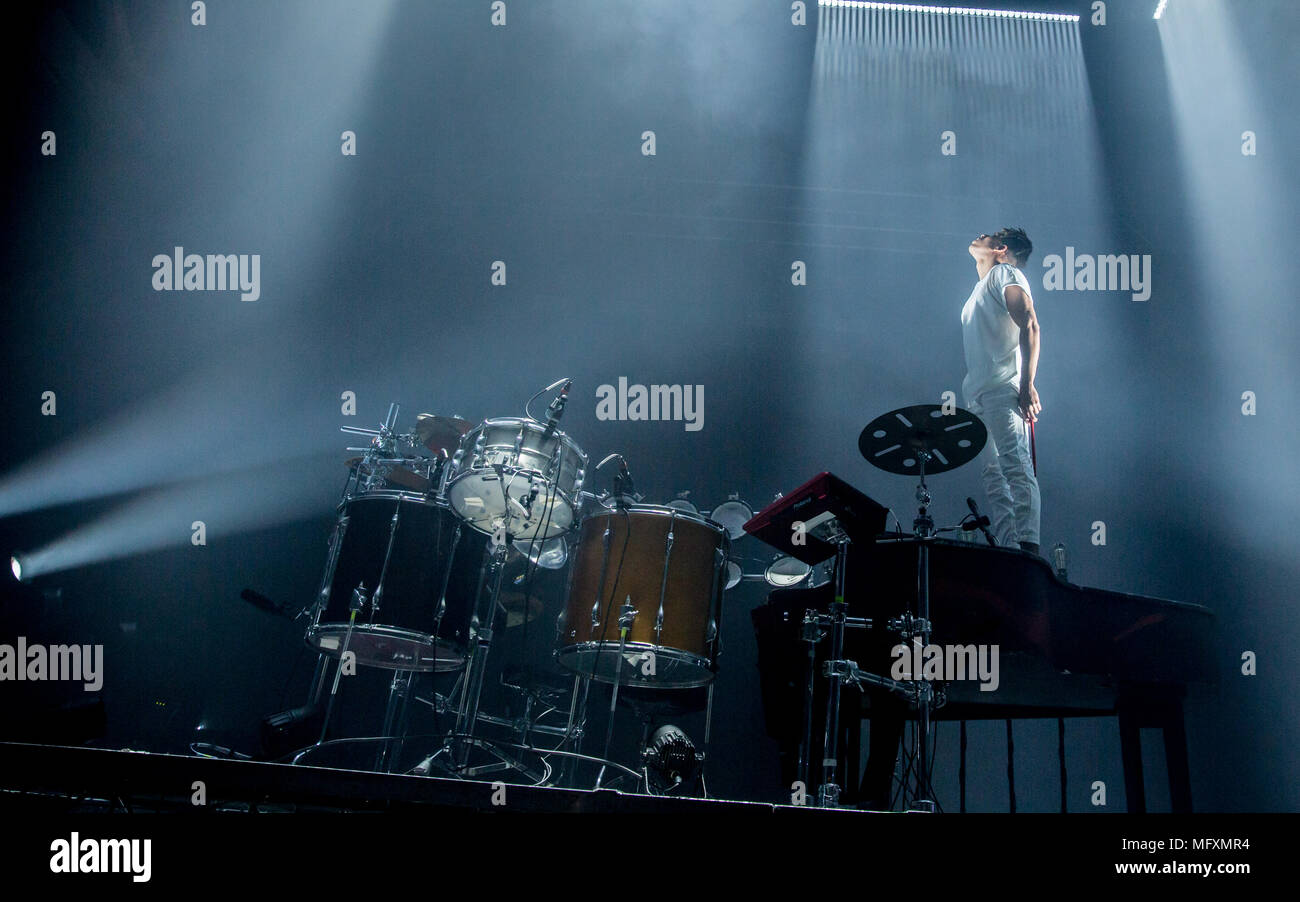 Bournemouth, Großbritannien, 26. April 2018. Tokio Myers an der O2 Academy Bournemouth. Credit: Charlie Raven/Alamy leben Nachrichten Stockfoto