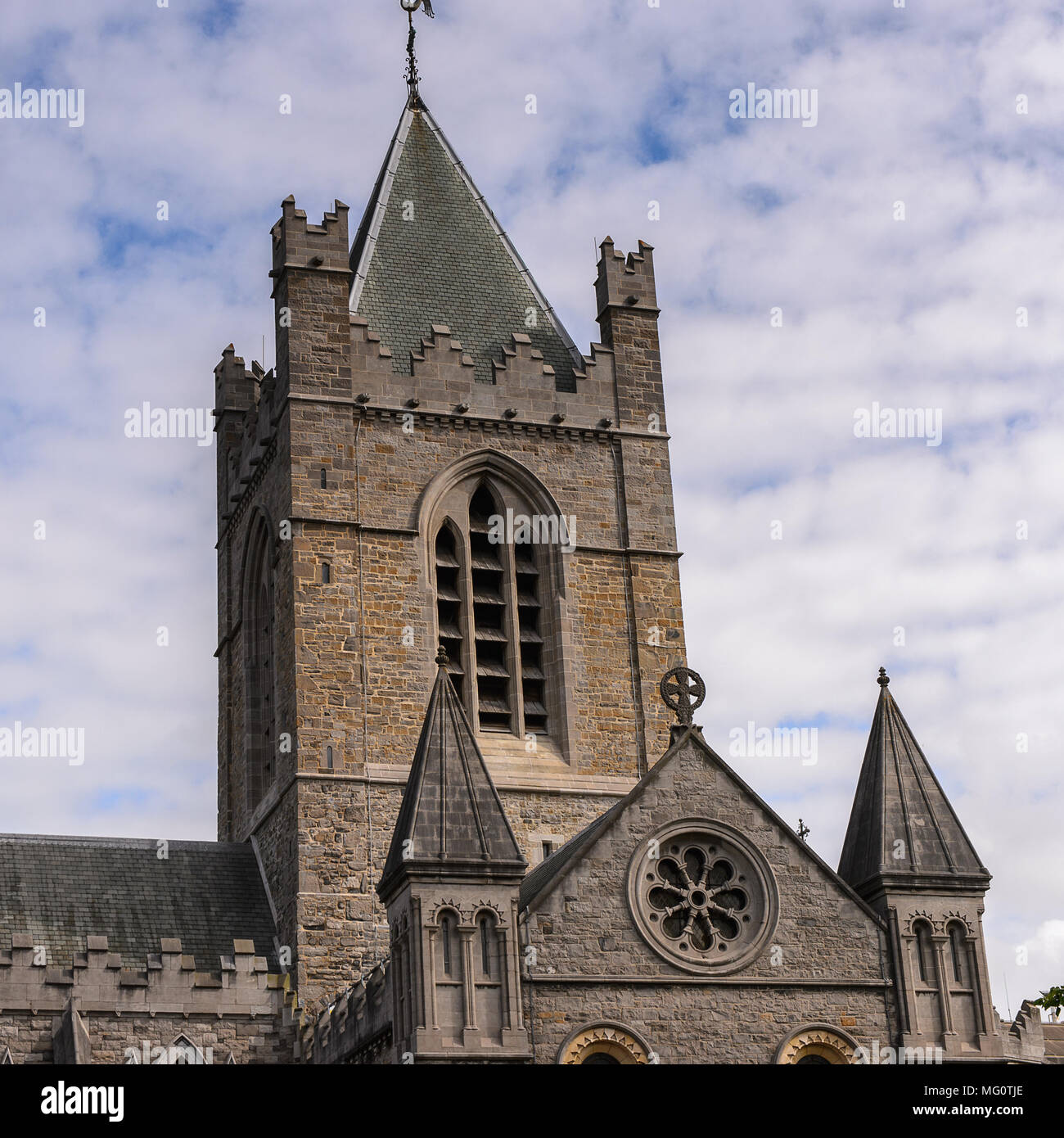 Christus Kirche ist die Kathedrale der Vereinten Diözesen Dublin und Glendalough und die eine der Kirchenprovinz der Vereinigten Provinzen Dubl Stockfoto