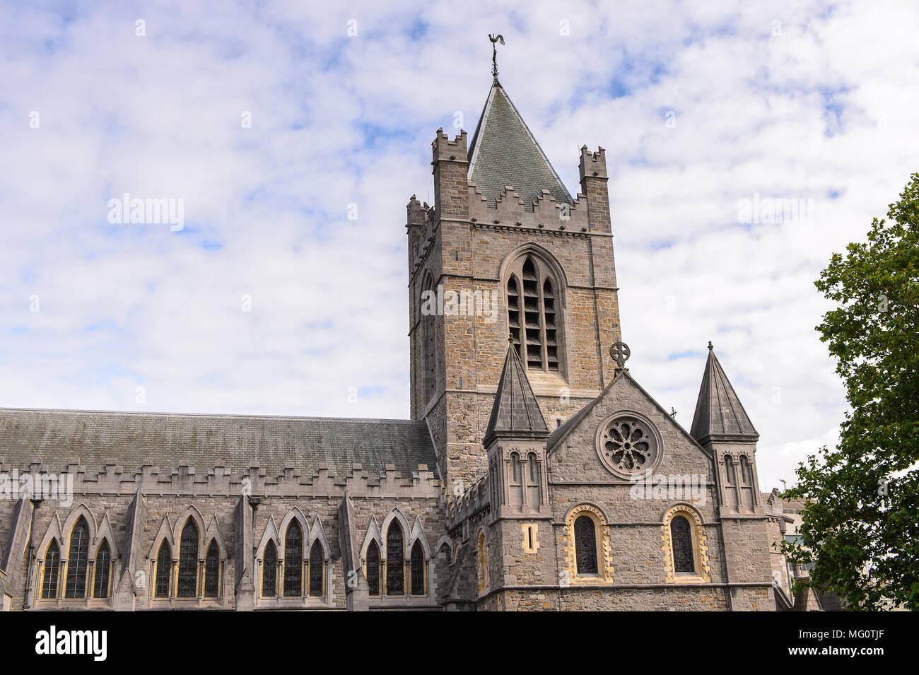 Christus Kirche ist die Kathedrale der Vereinten Diözesen Dublin und Glendalough und die eine der Kirchenprovinz der Vereinigten Provinzen Dubl Stockfoto