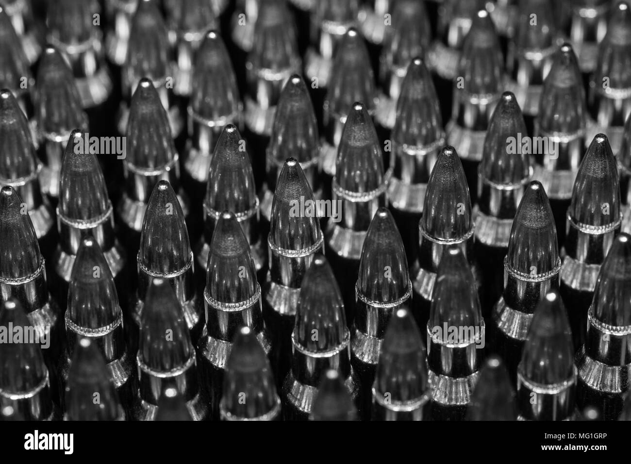 Büchsenpatronen Stockfoto