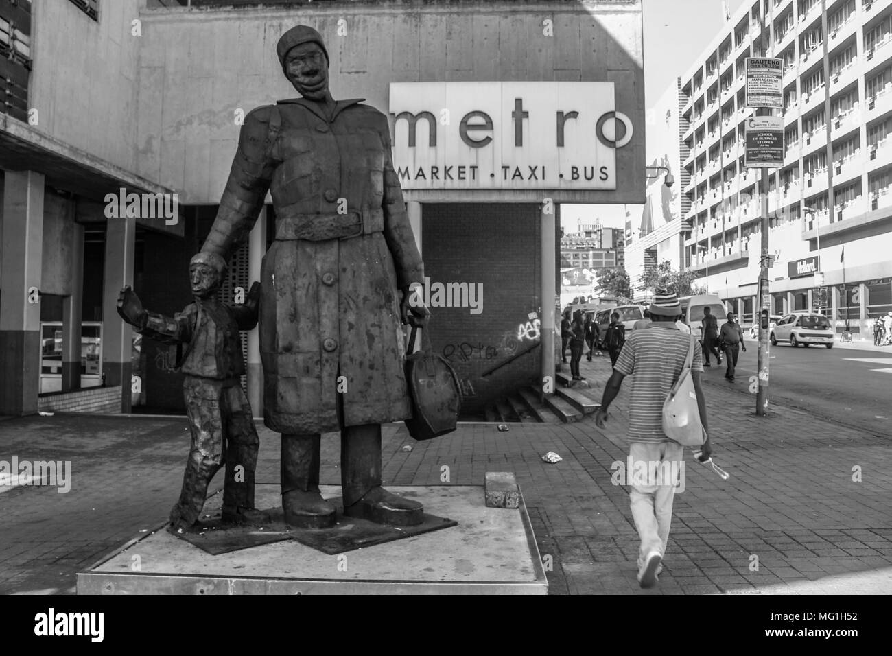 Johannesburg - Die Stadt der Träume Stockfoto