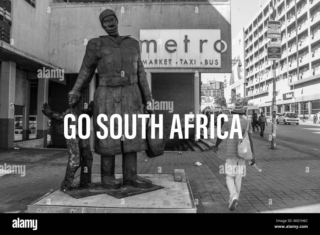 Johannesburg - Die Stadt der Träume Stockfoto