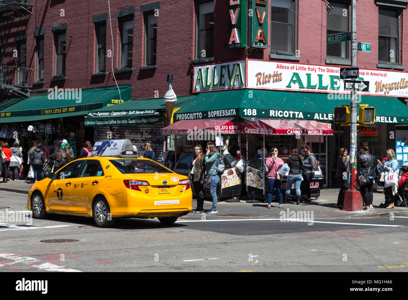 Little Italy, New York, NY Stockfoto