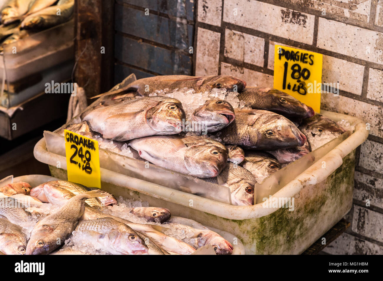 Seafood Market Stockfoto