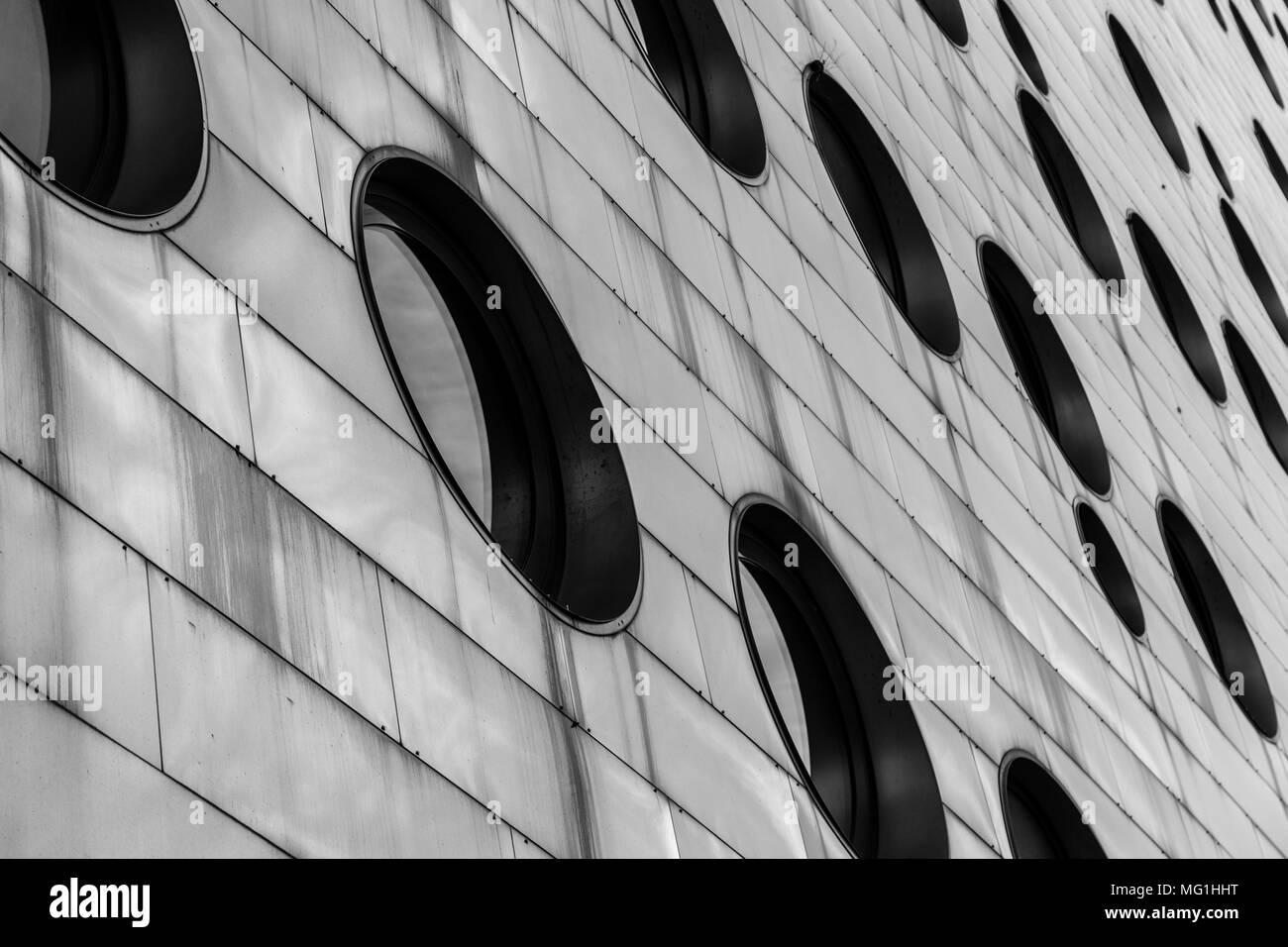 Traum Downtown Hotel, New York City Äußeren abstrakten Schüsse Stockfoto