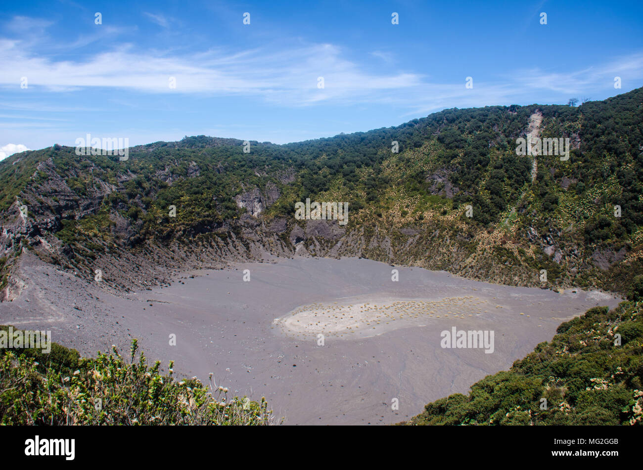 Natürliche nationalen ökologischen Park von Irazu in Costa Rica Stockfoto