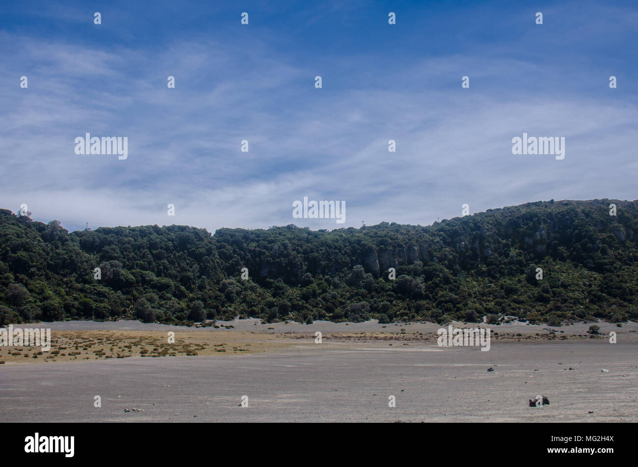 Natürliche nationalen ökologischen Park von Irazu in Costa Rica Stockfoto